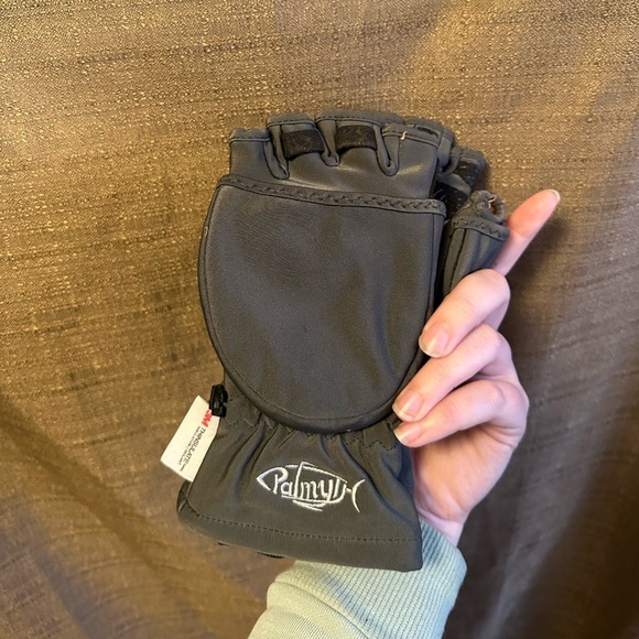 NWOT Palmyth Fishing Gloves Mittens Flip Fingerless Mitt Thinsulate 3M Size XS - Picture 5 of 5